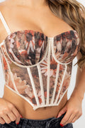 CORSET FLOWERS LEONOR