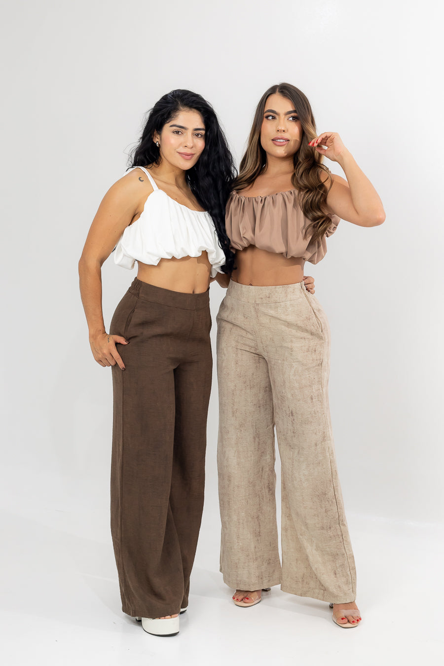 PANTALÓN RECTO KAI BEIGE