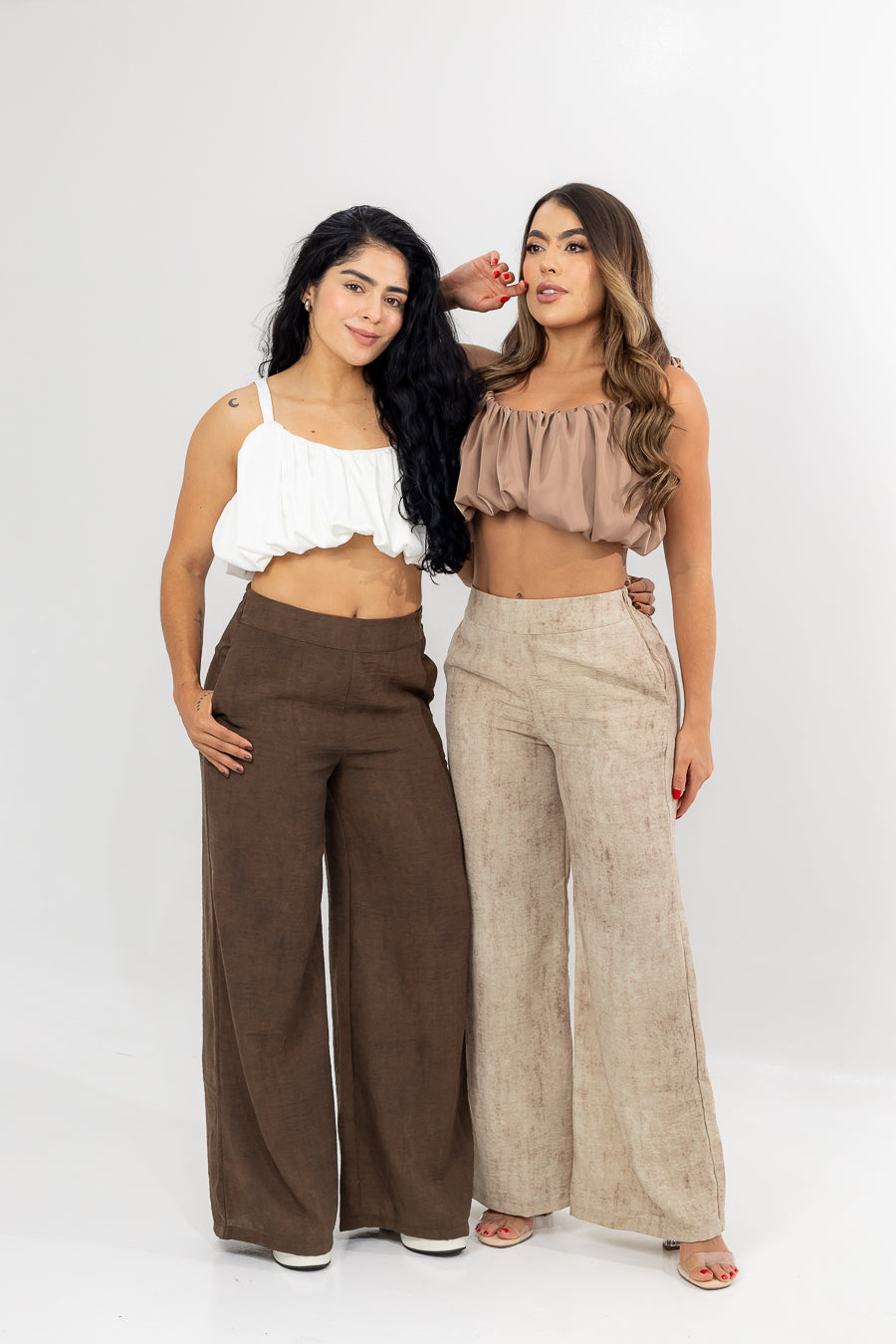 TOP SATIN FIORELLA