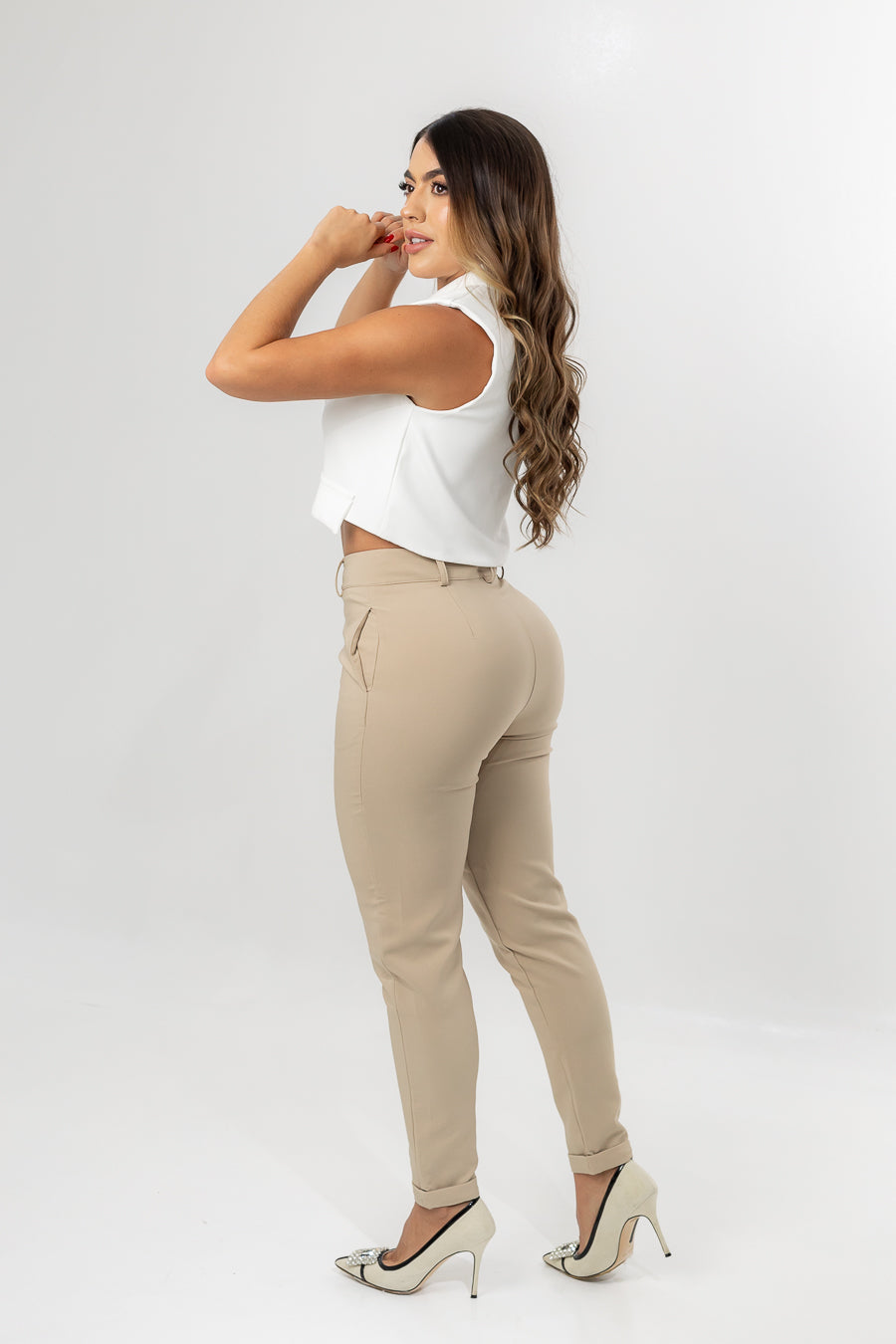 CHALECO SALMA BLANCO